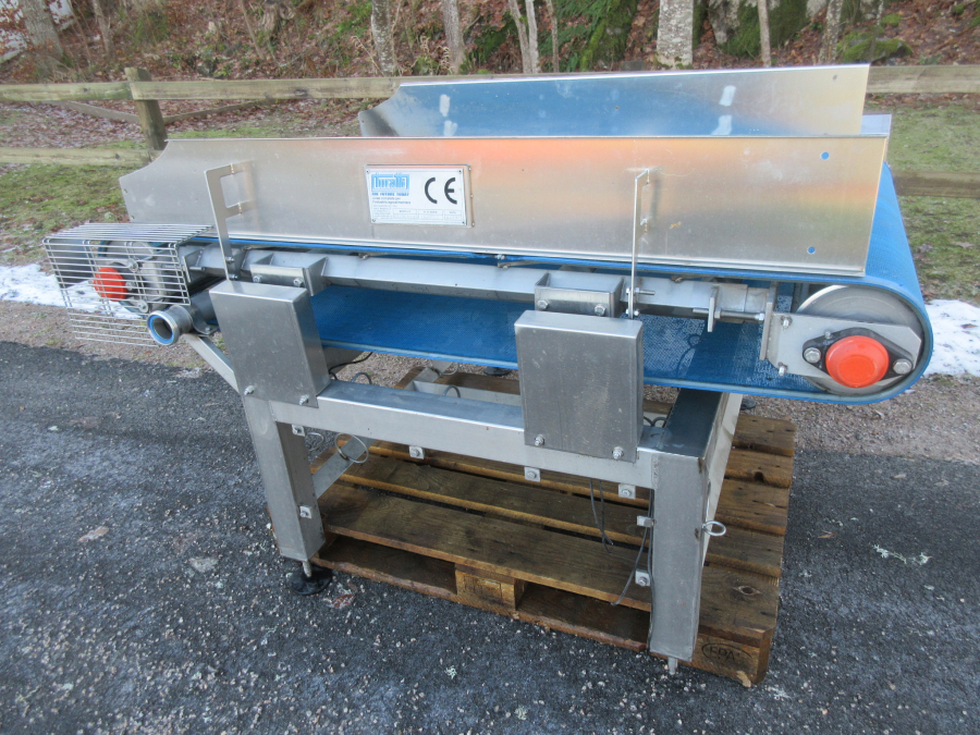 5567 Turatti transportband 1600x1000 mm rostfritt utförade
