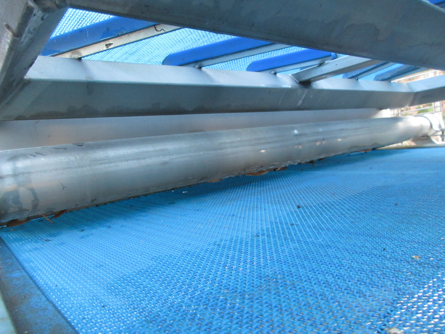 5567 Turatti transportband 1600x1000 mm rostfritt utförade