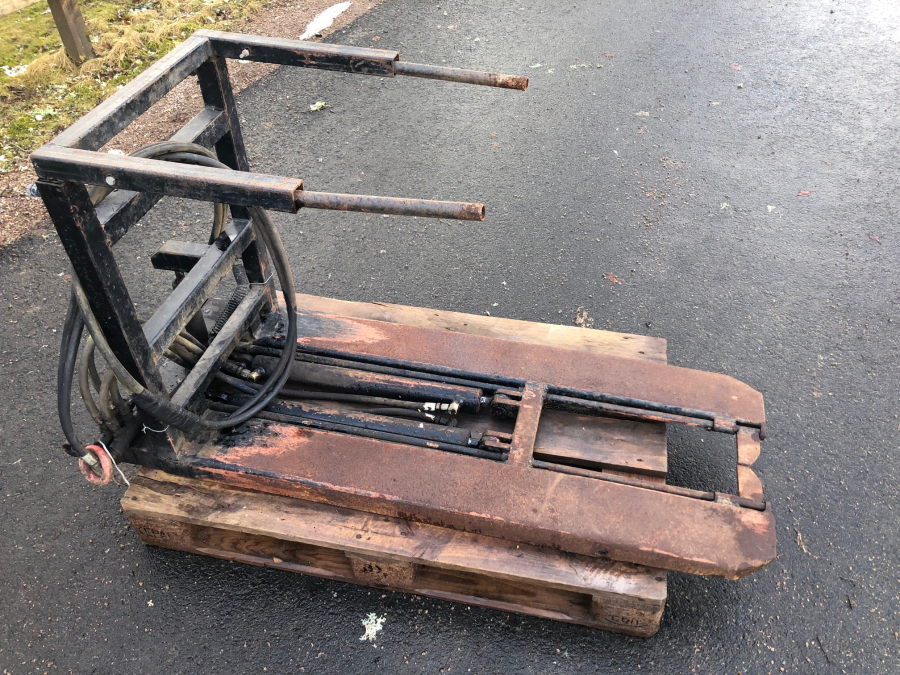 5577 Kistenkipper Für Gabelstapler