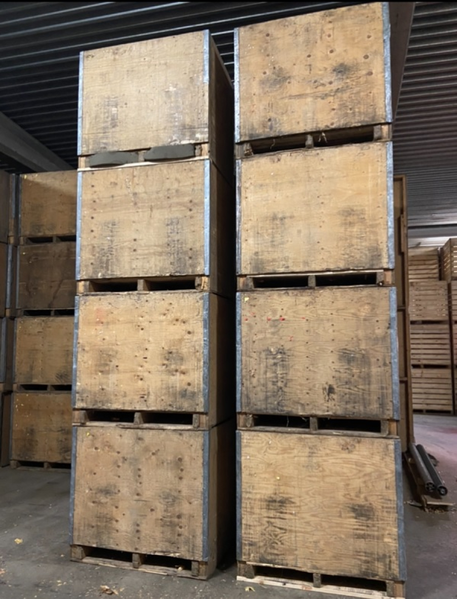 5617 used onion boxes wooden boxes