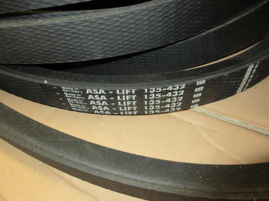 5624 Harvest belts for Asa-Lift carrot harvester