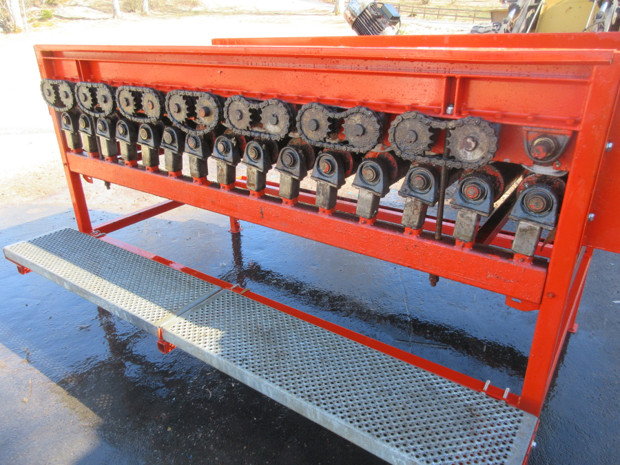 5634 EKKO felt drier table 1000 mm with 15 roller