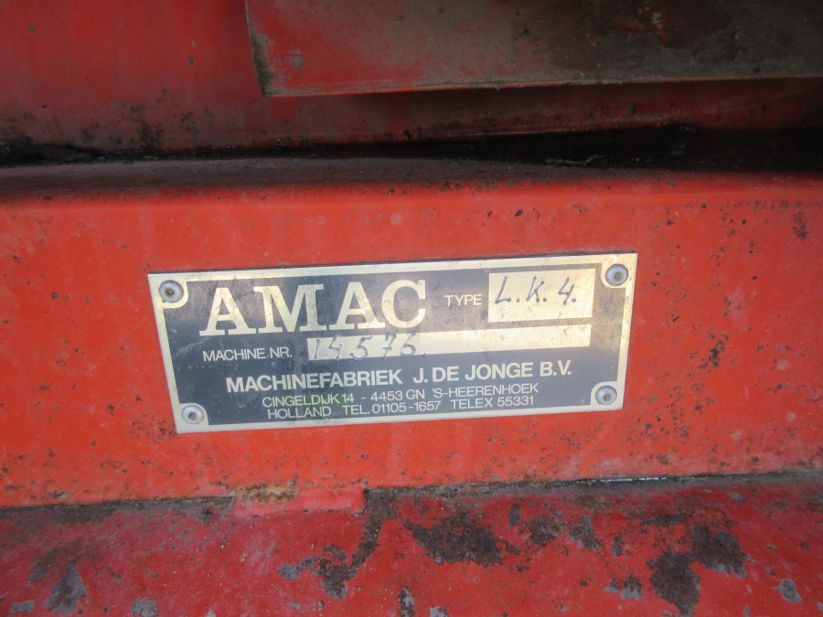 5636 Amac haulm topper 4x85 / 4x90 cm