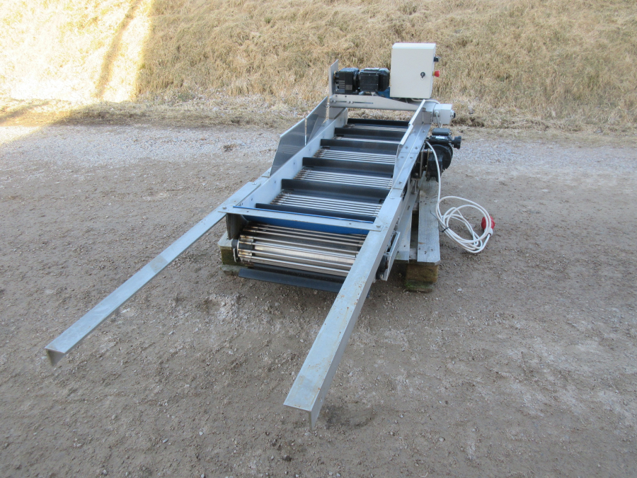 5645 EMVE sieving web 1400x550 mm. STAINLESS STEEL
