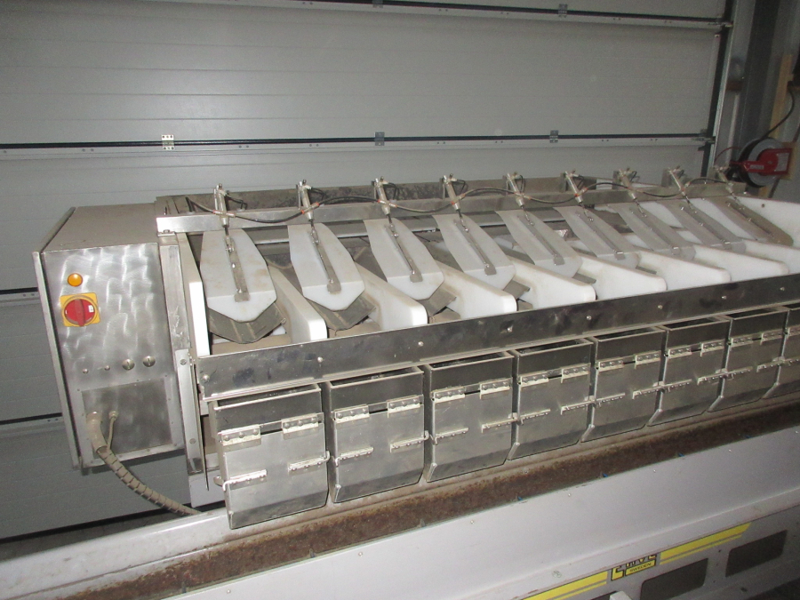 5655 Newtec 2009XB weigher for carrots and potato