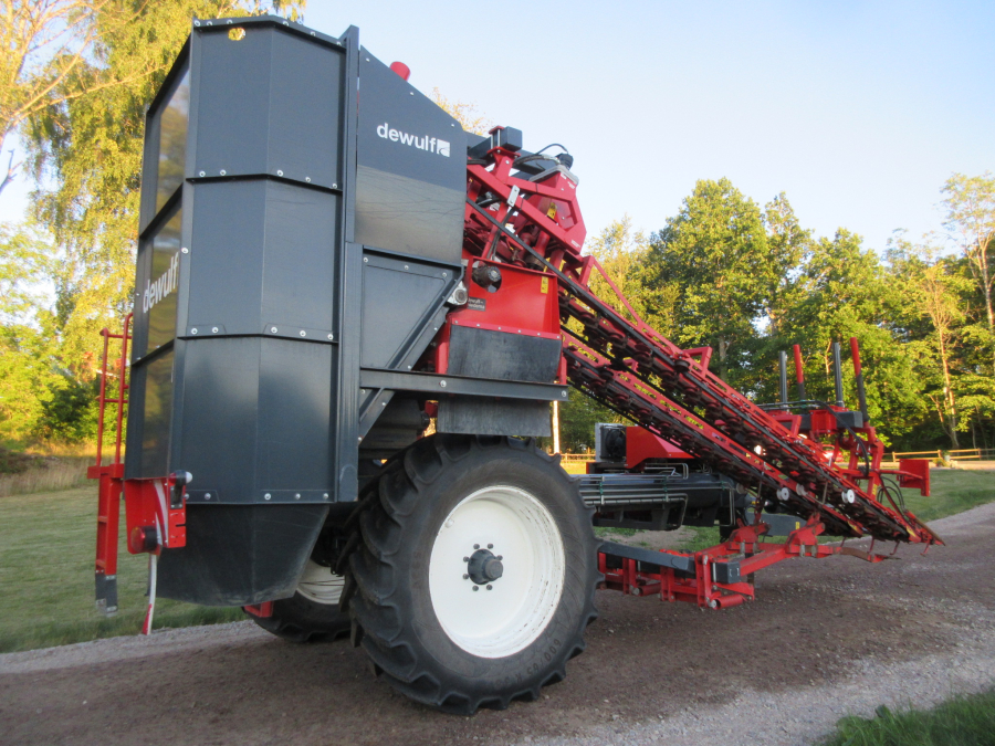 5662 Dewulf GKIIS carrot harvester 2 row with elevator
