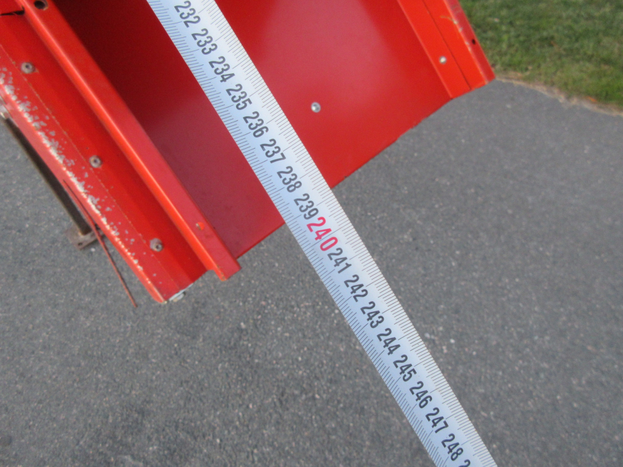 5674 EKKO elevator with swan neck  2200x450 +1000 mm