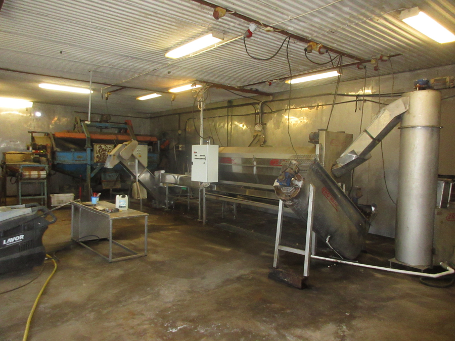 5705 Ekomatic peeling line for potato