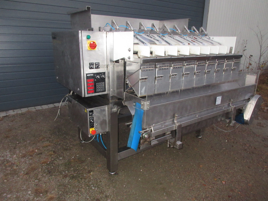 5727 Newtec 2009G Wiegemaschine für Möhren