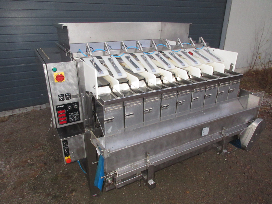 5727 Newtec 2009G Wiegemaschine für Möhren