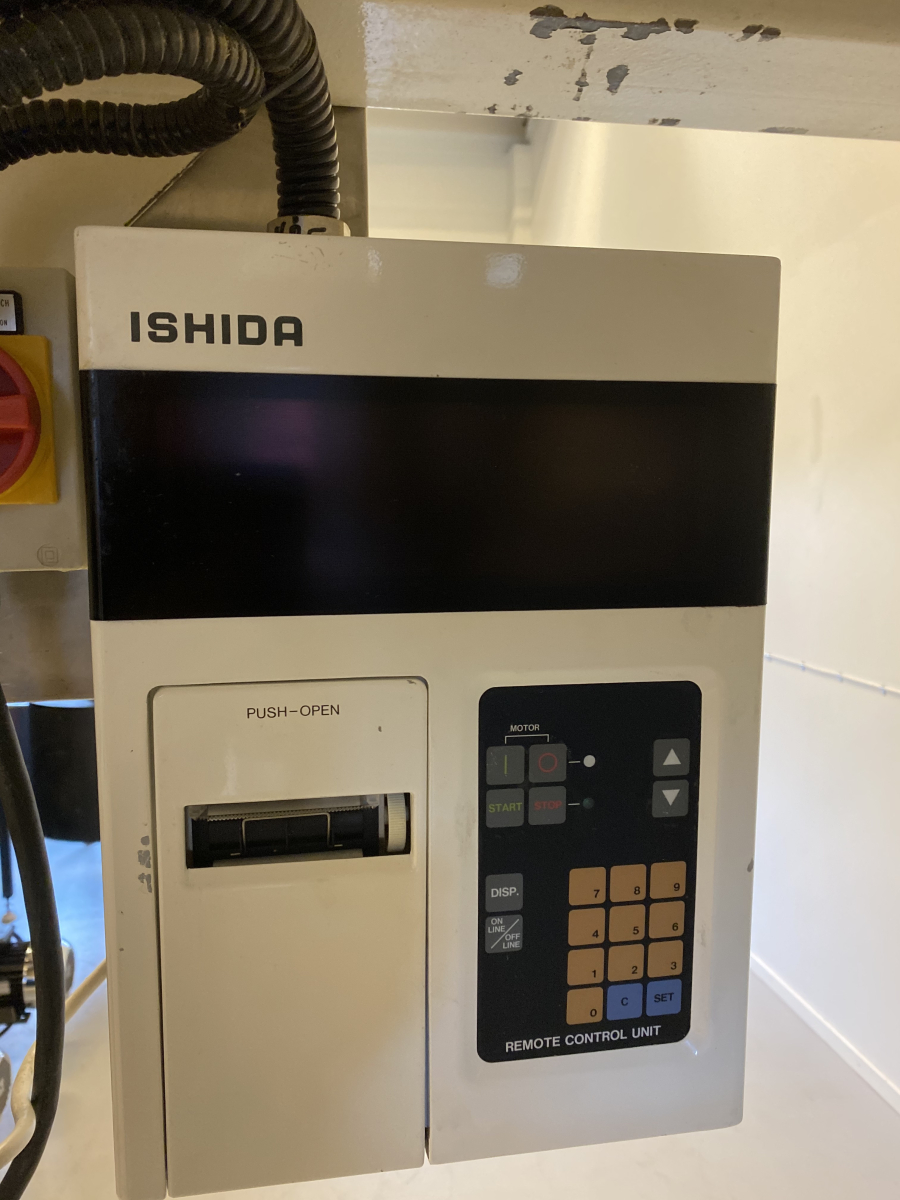5741 Ishida multihead weigher with Pentavac vertical bagger