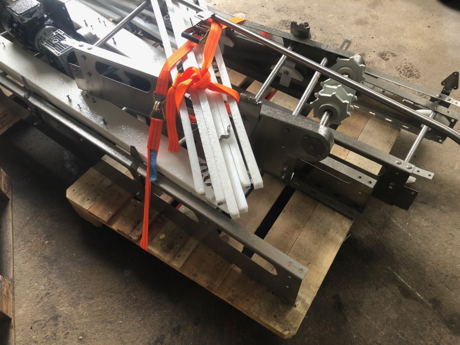 5764 Rotab Elevator stainless steel 1500+4920+1500 x 440 mm