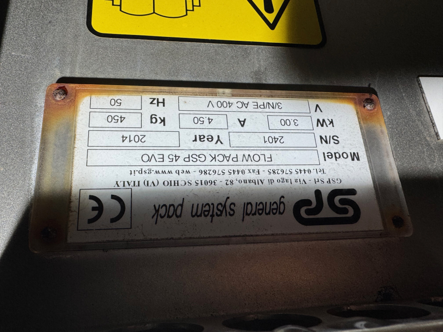 5794 General System pack 45 EVO flow pack