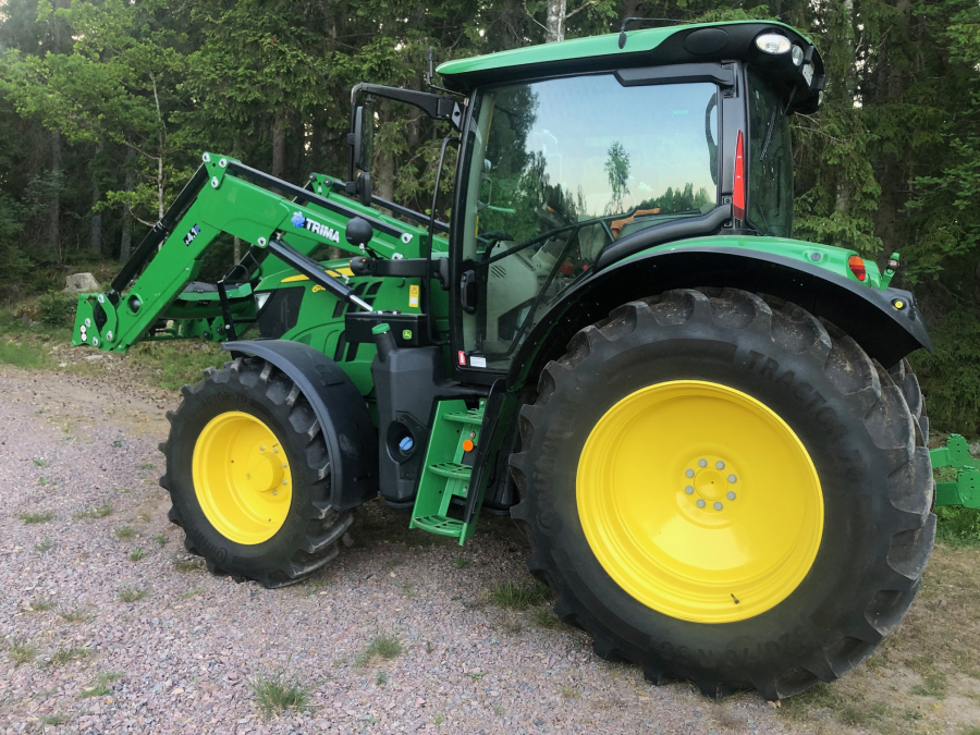 5822 John Deere 6110R traktor 460 hours new condition