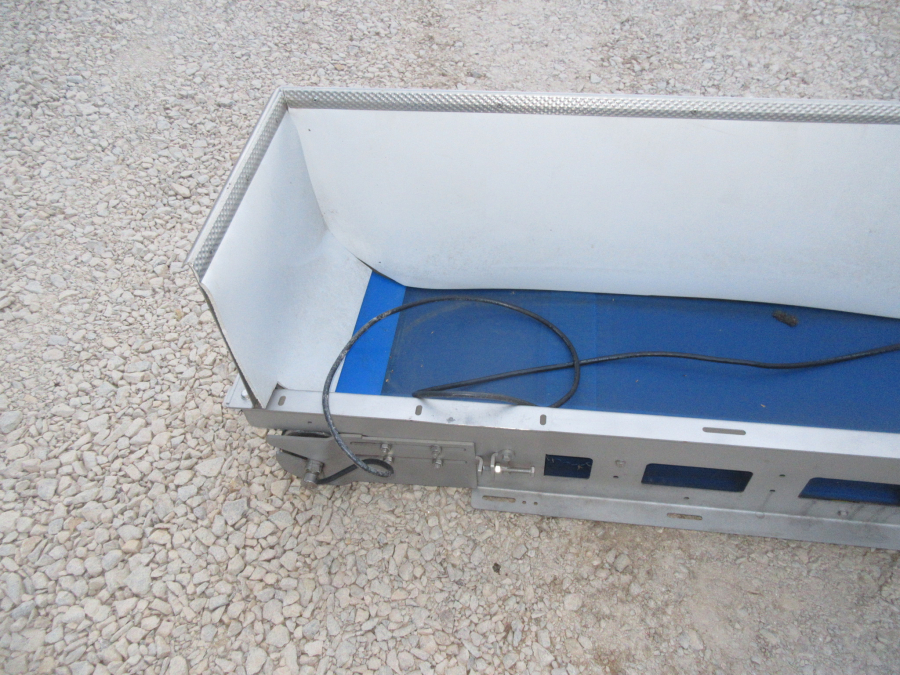 5837 EMVE plain conveyor 4500x350 mm Stainless steel