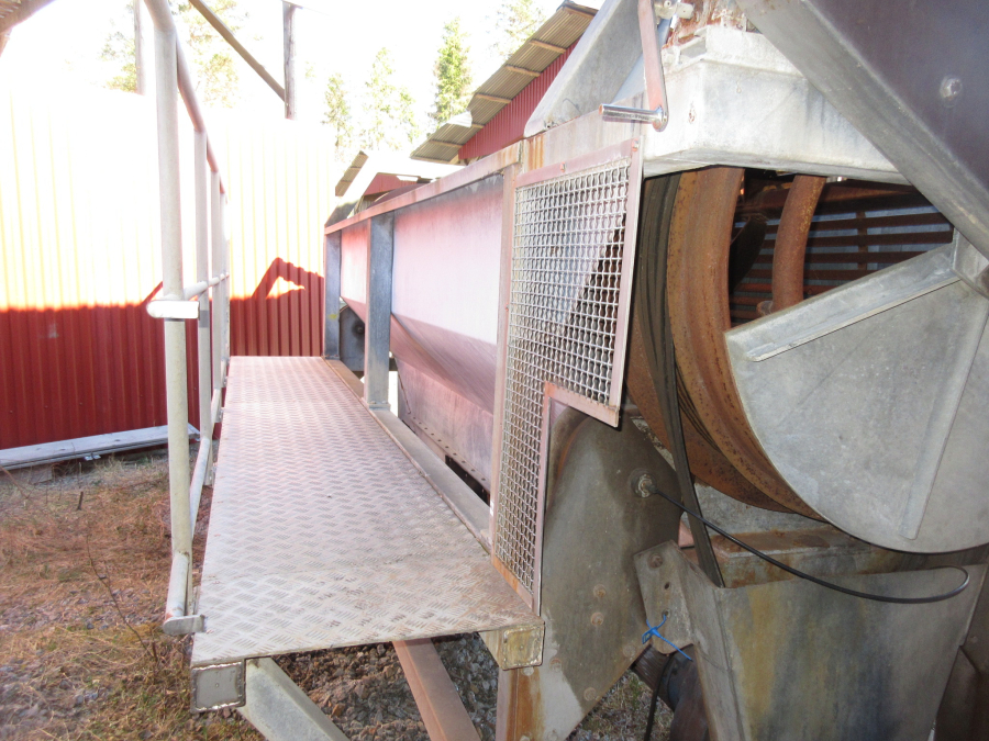 5844 Nymek potato washing machine