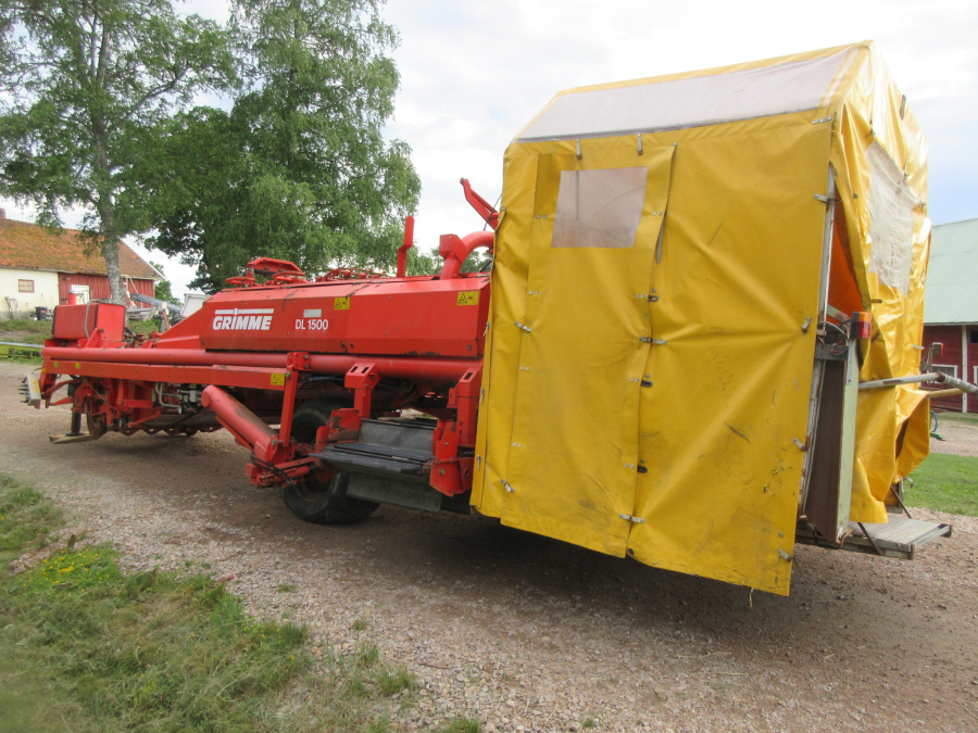 5862 Grimme DL1500 potato harvester 2 row
