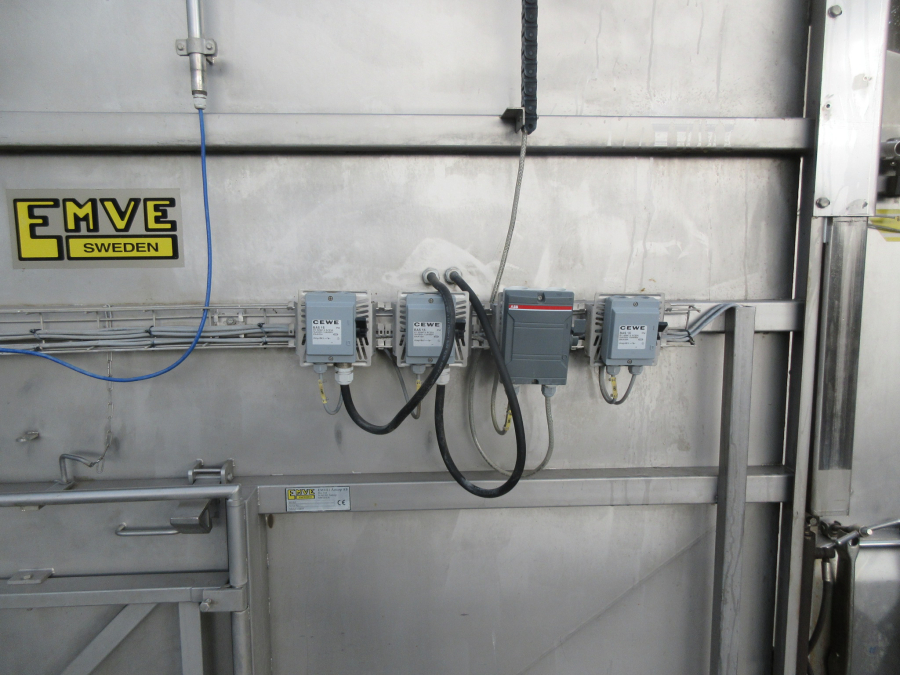 5868 EMVE potato washing line with destoner STAINLESS STEEL