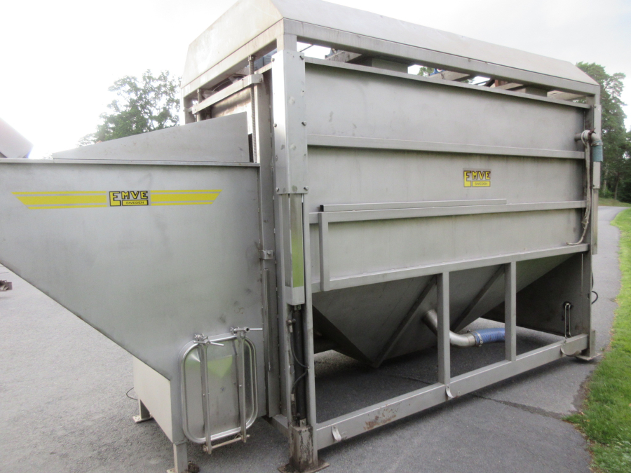 5868 EMVE potato washing line with destoner STAINLESS STEEL
