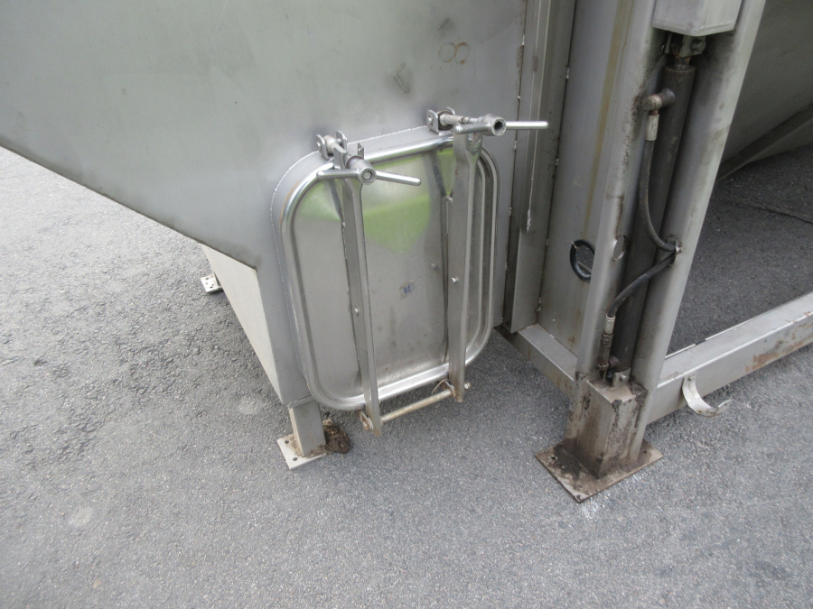 5868 EMVE potato washing line with destoner STAINLESS STEEL