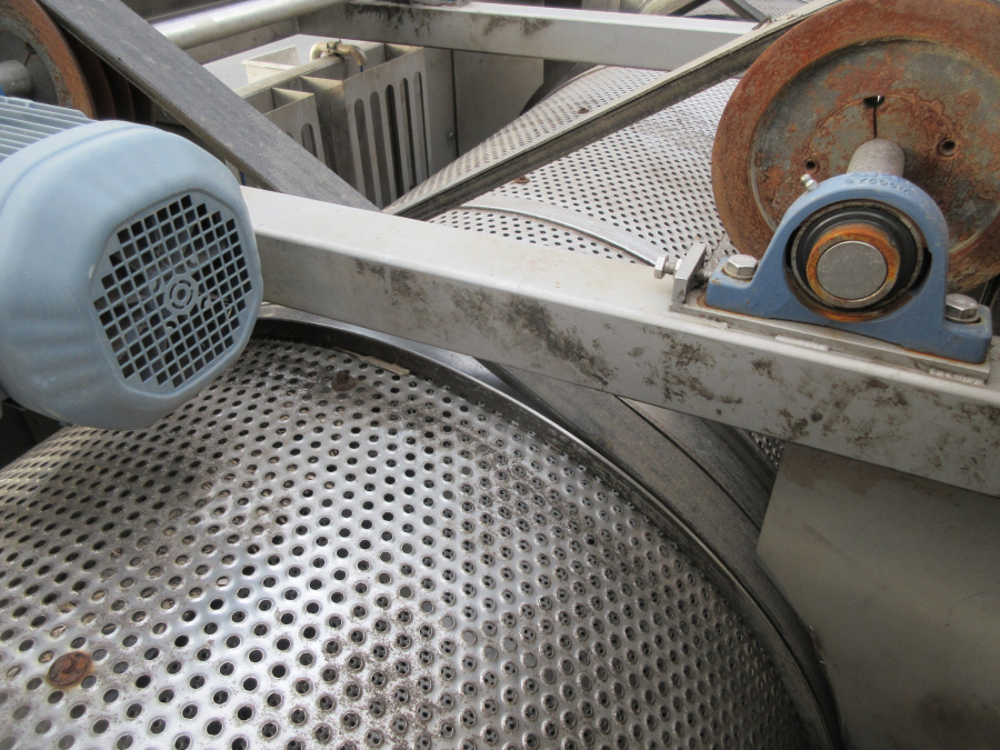 5868 EMVE potato washing line with destoner STAINLESS STEEL