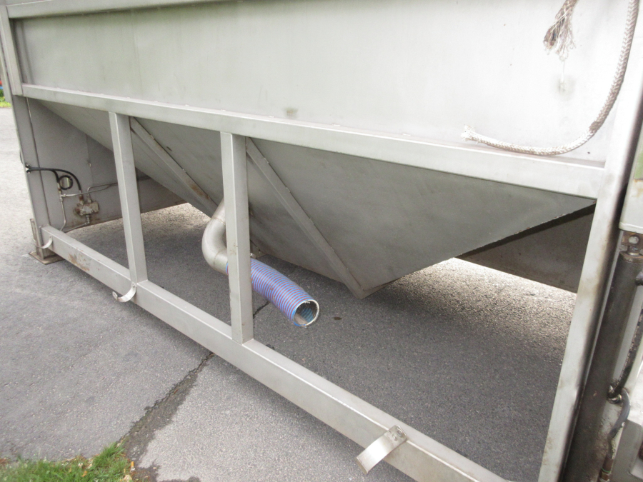 5868 EMVE potato washing line with destoner STAINLESS STEEL