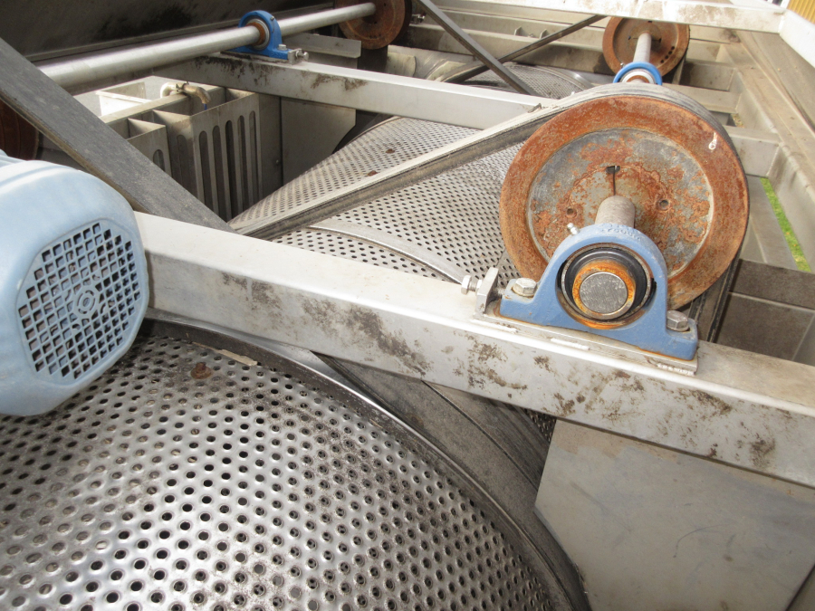 5868 EMVE potato washing line with destoner STAINLESS STEEL