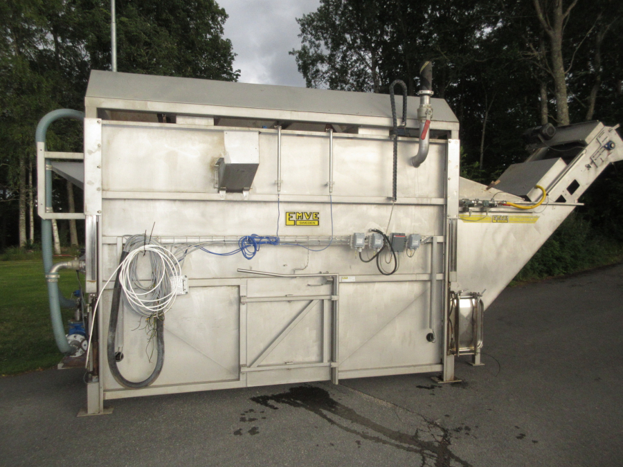 5868 EMVE potato washing line with destoner STAINLESS STEEL