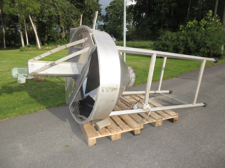 5868 EMVE potato washing line with destoner STAINLESS STEEL