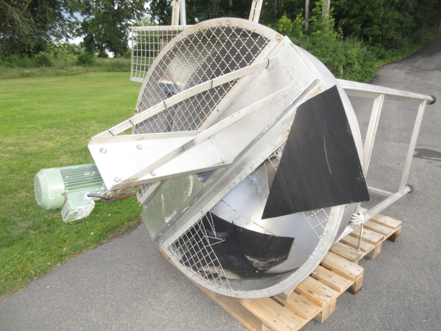 5868 EMVE potato washing line with destoner STAINLESS STEEL
