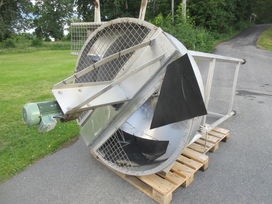 5868 EMVE potato washing line with destoner STAINLESS STEEL