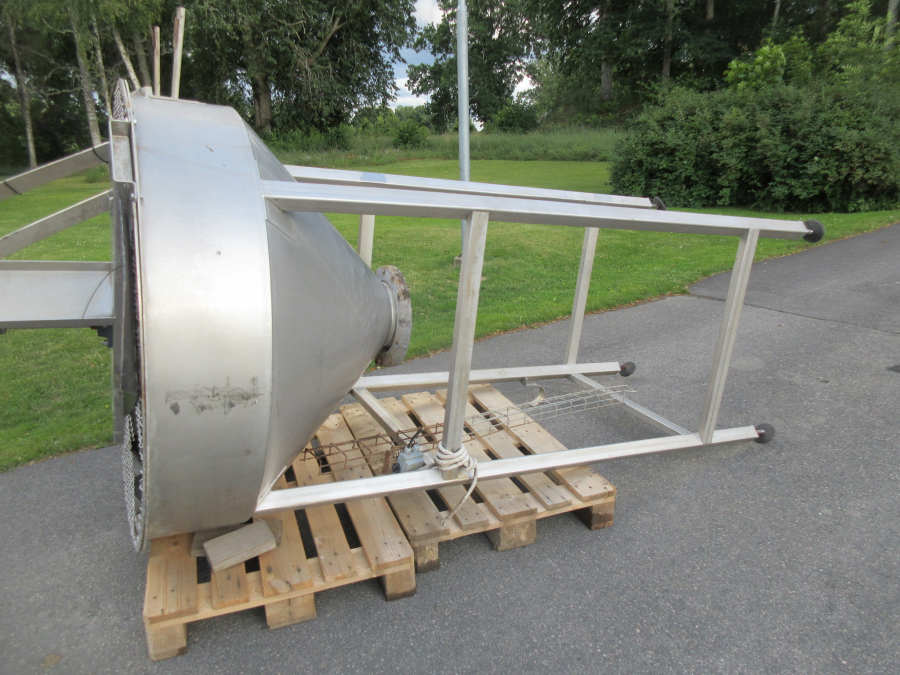 5868 EMVE potato washing line with destoner STAINLESS STEEL