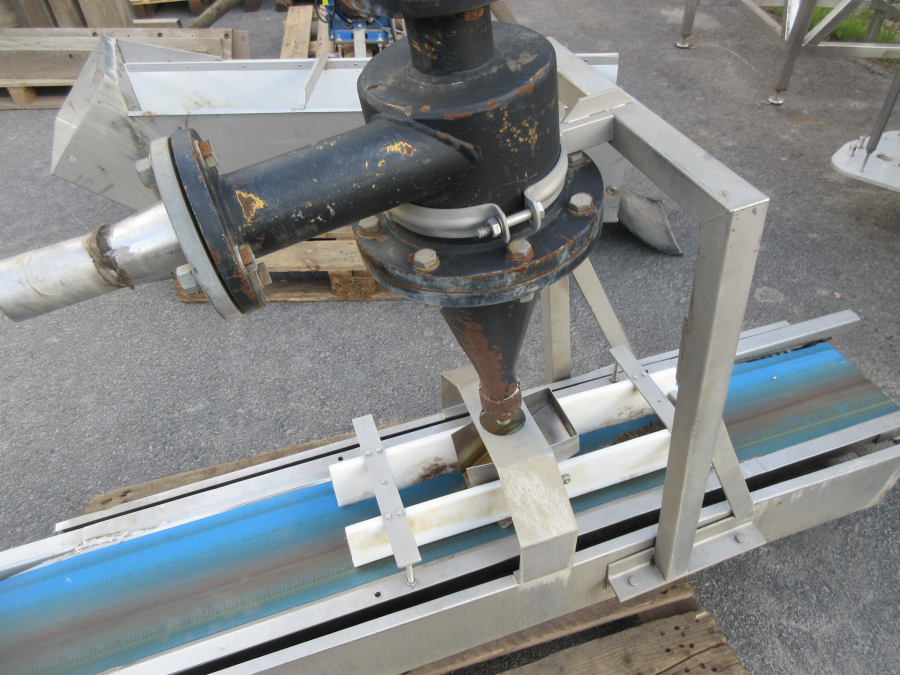 5868 EMVE potato washing line with destoner STAINLESS STEEL