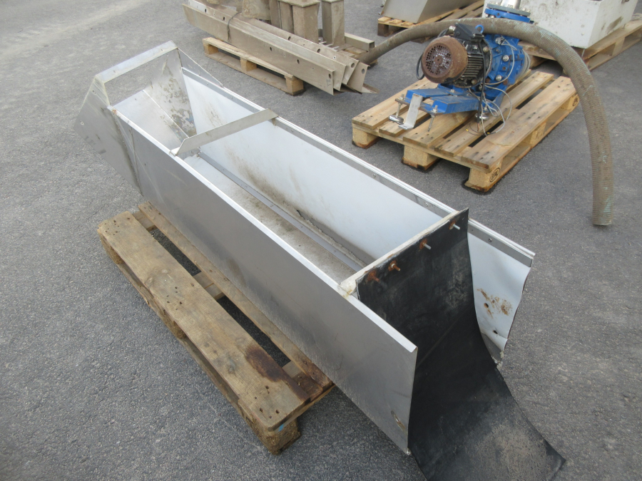 5868 EMVE potato washing line with destoner STAINLESS STEEL