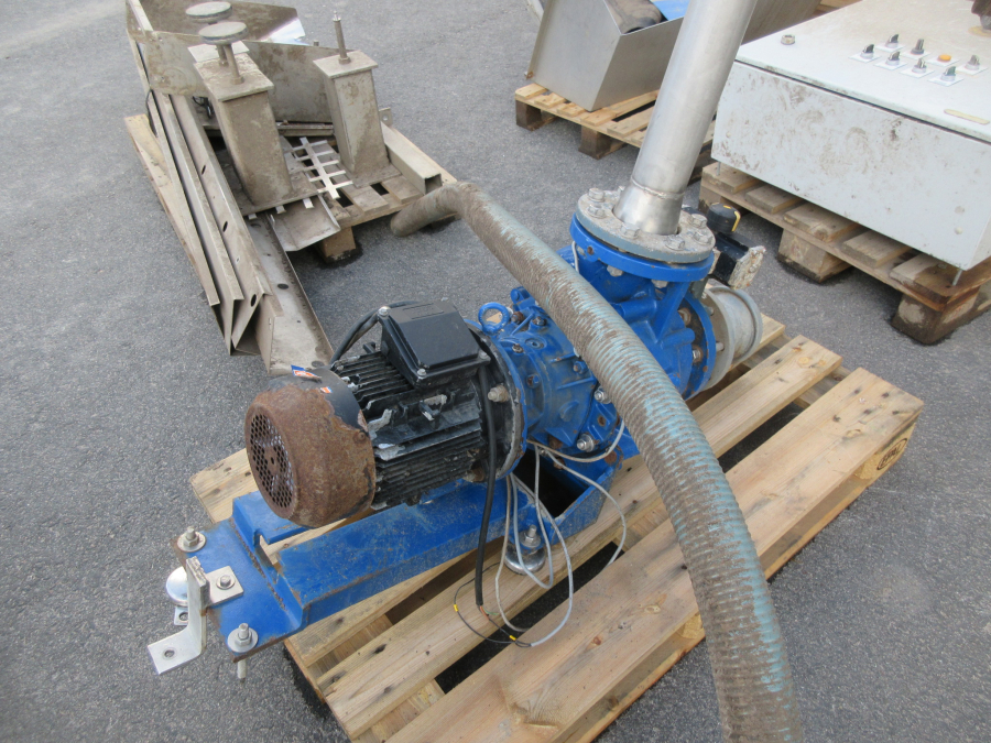 5868 EMVE potato washing line with destoner STAINLESS STEEL