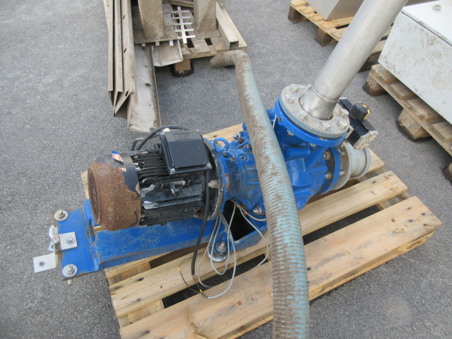 5868 EMVE potato washing line with destoner STAINLESS STEEL