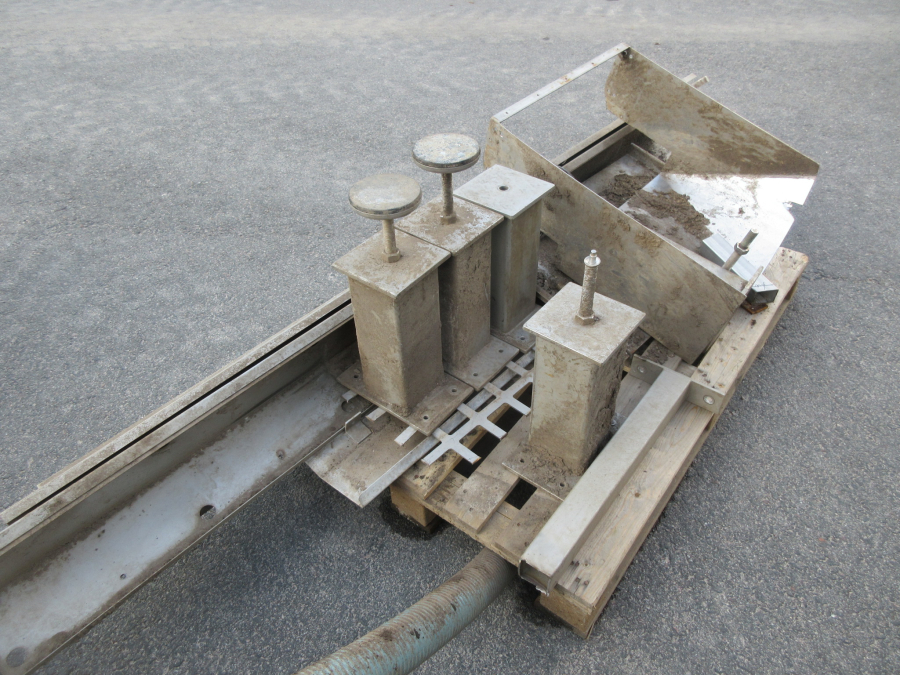 5868 EMVE potato washing line with destoner STAINLESS STEEL