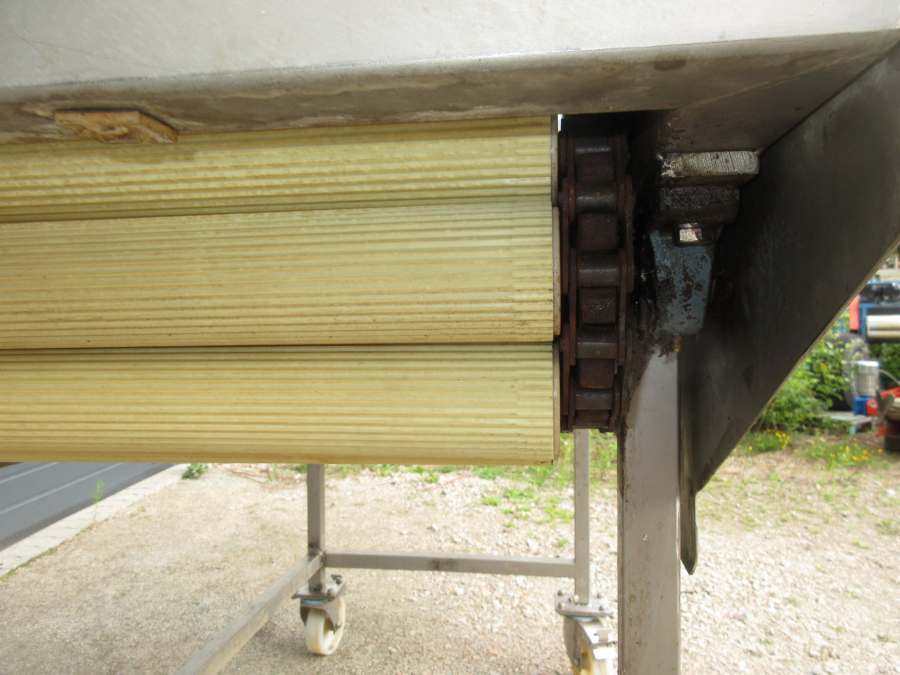 5876 Fimo roller table 1700x600 mm
