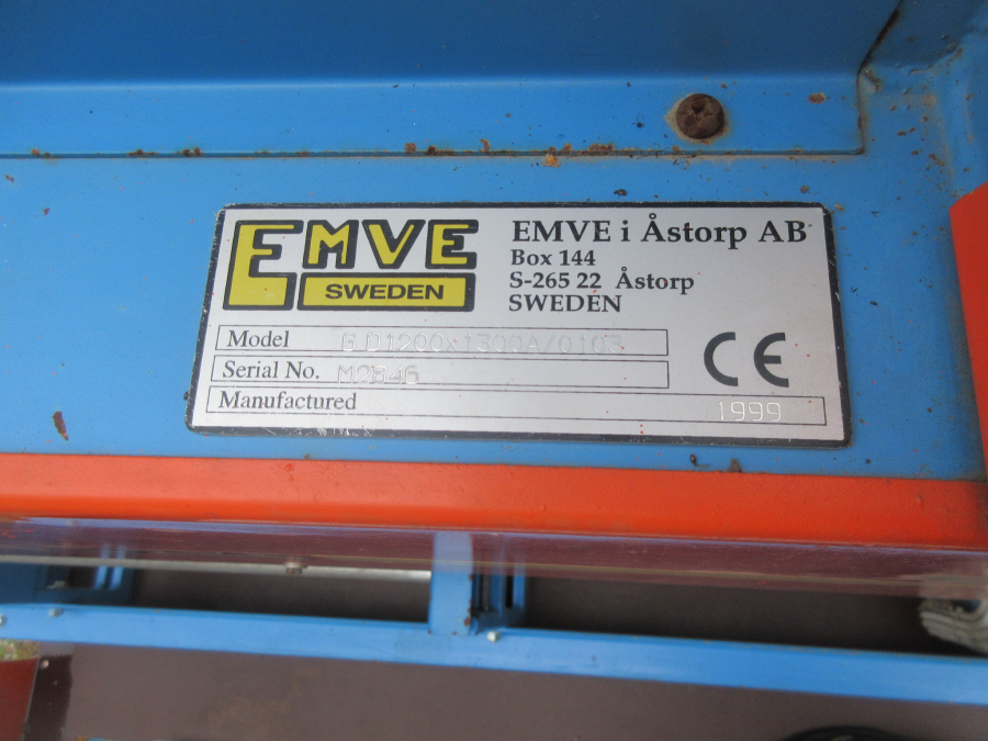 5878 EMVE diabolo sorter 1200 mm