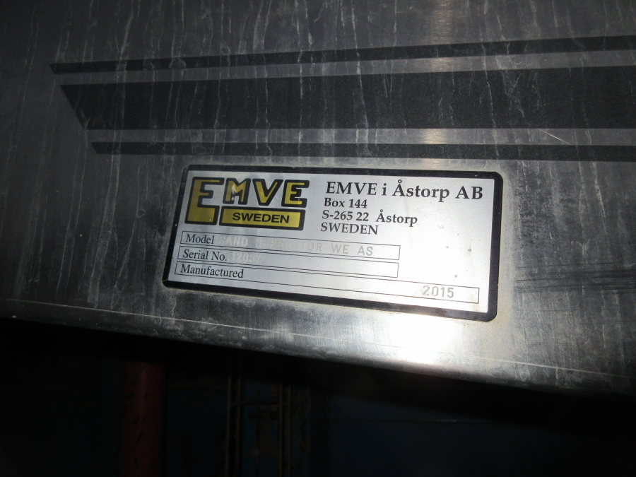 5888 EMVE potato washer WE DW 1200