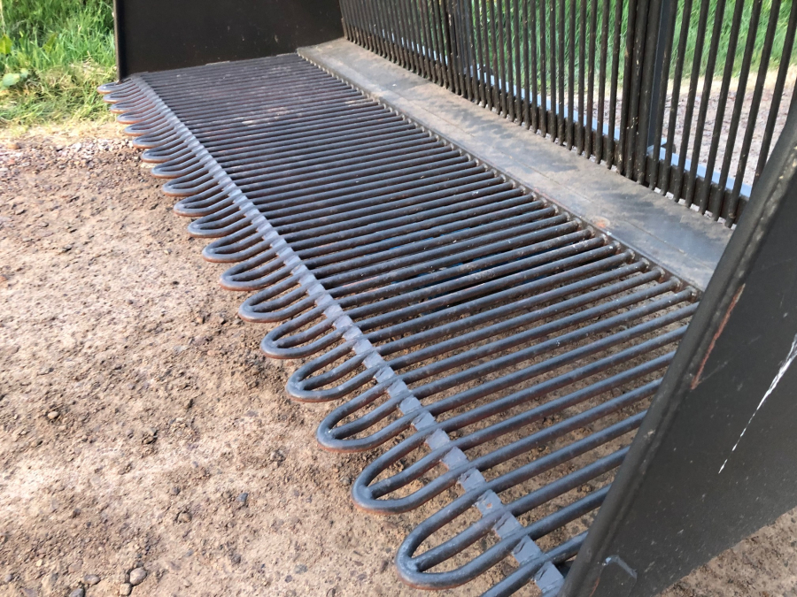 5914 Norje potato bucket fork Volvo attachment
