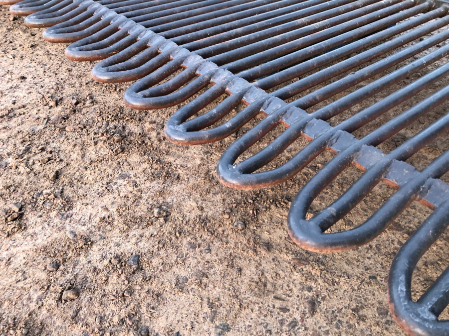 5914 Norje potato bucket fork Volvo attachment