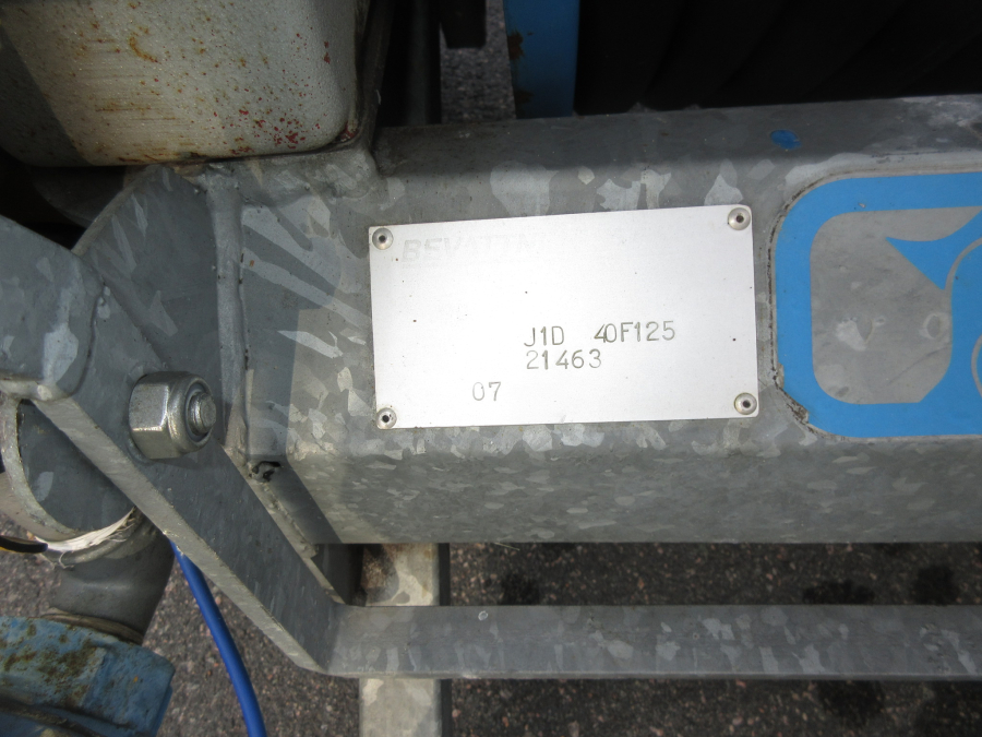 5918 Idrofoglia irrigation hose reel 40/125