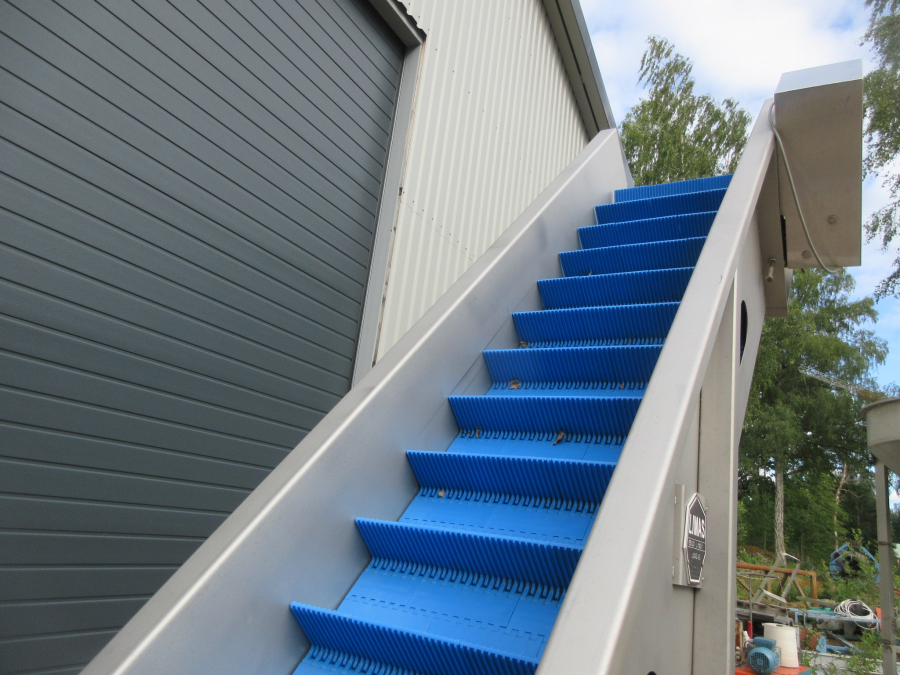 5921 Limas elevator 3700x400 mm STAINLESS STEEL