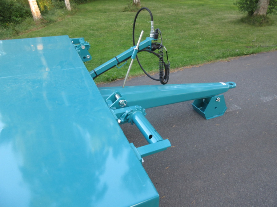 5931 Rolland flat bed box trailer 10m 