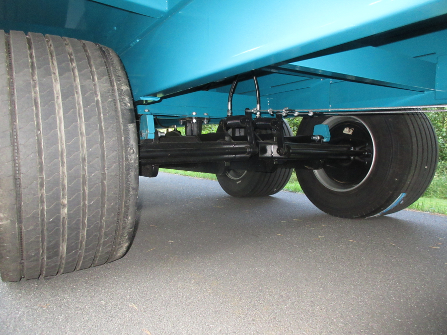 5931 Rolland flat bed box trailer 10m 