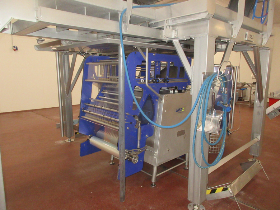 5938 Newtec JASA packaging line for processed vegetables potatoes