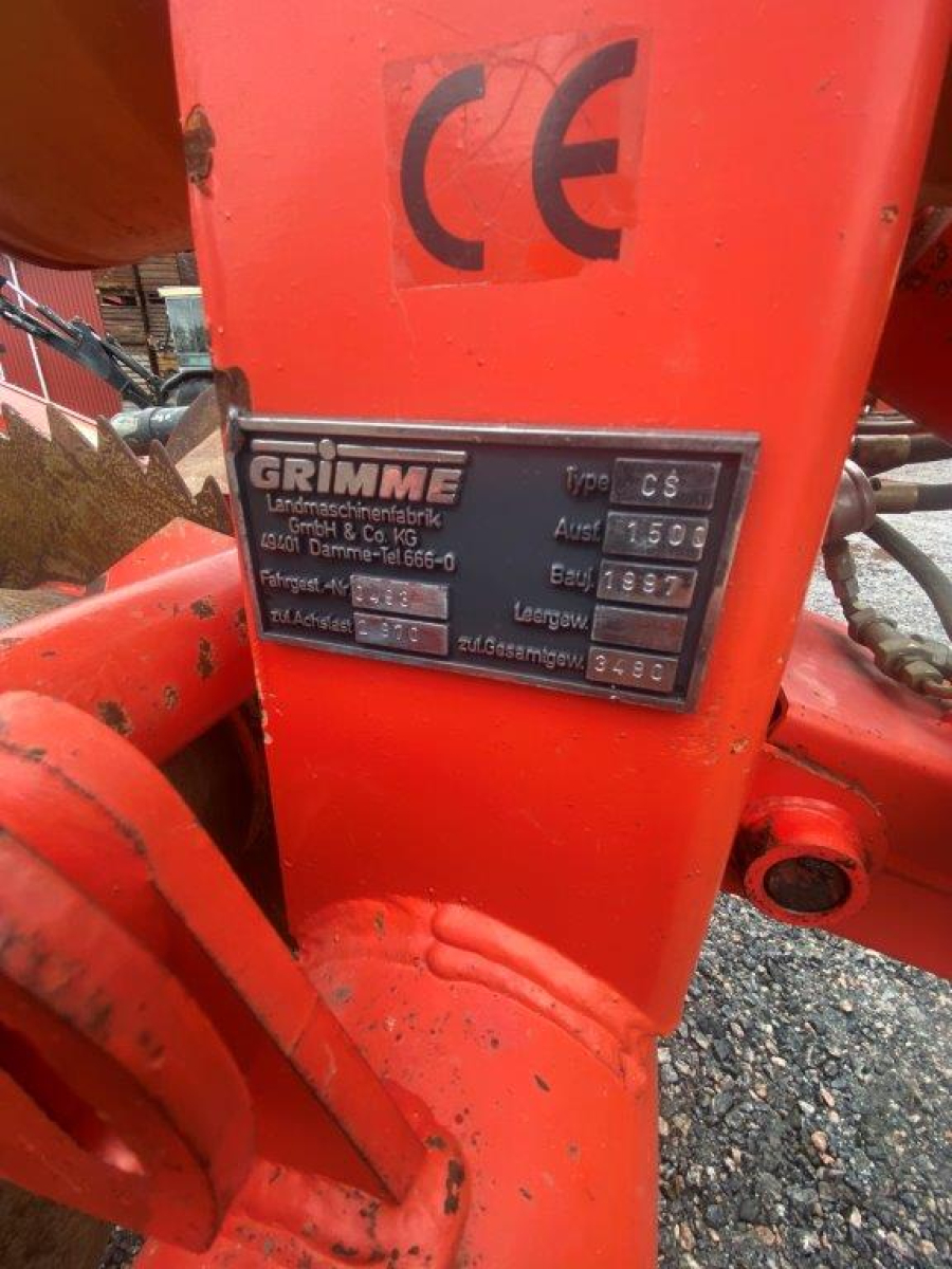 5945 Grimme CS-1500 destoner
