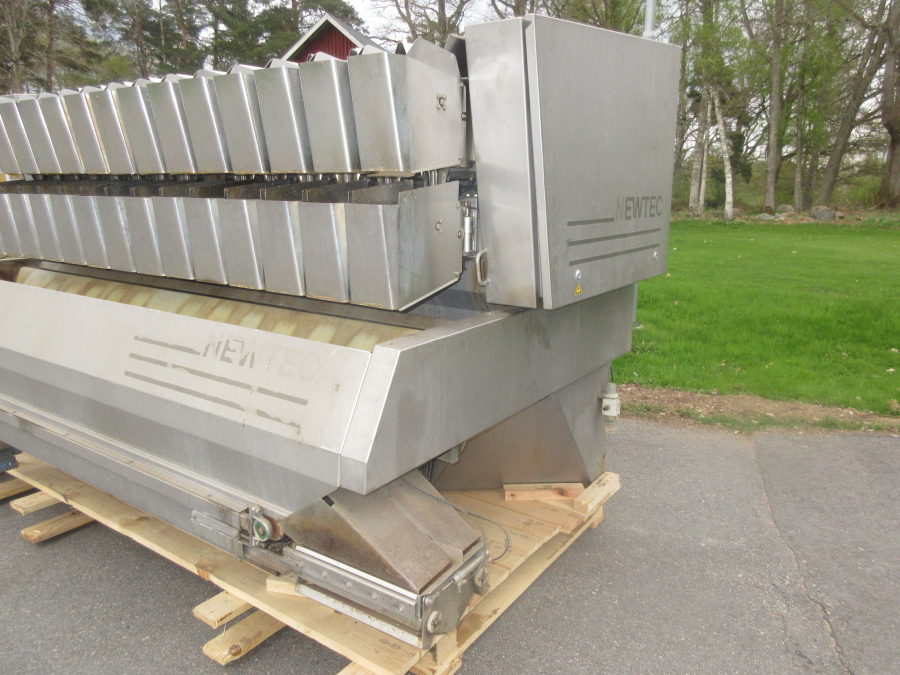 5967 Newtec 4015B2G weigher for potato / Carrots