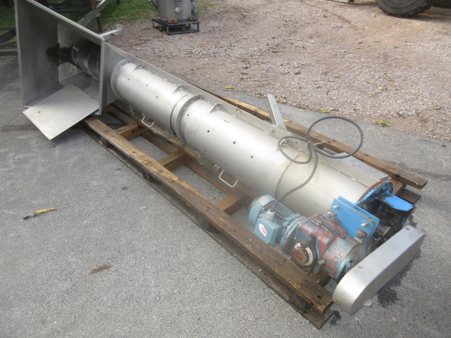 6007 Auger stainless steel 3000x300 mm 